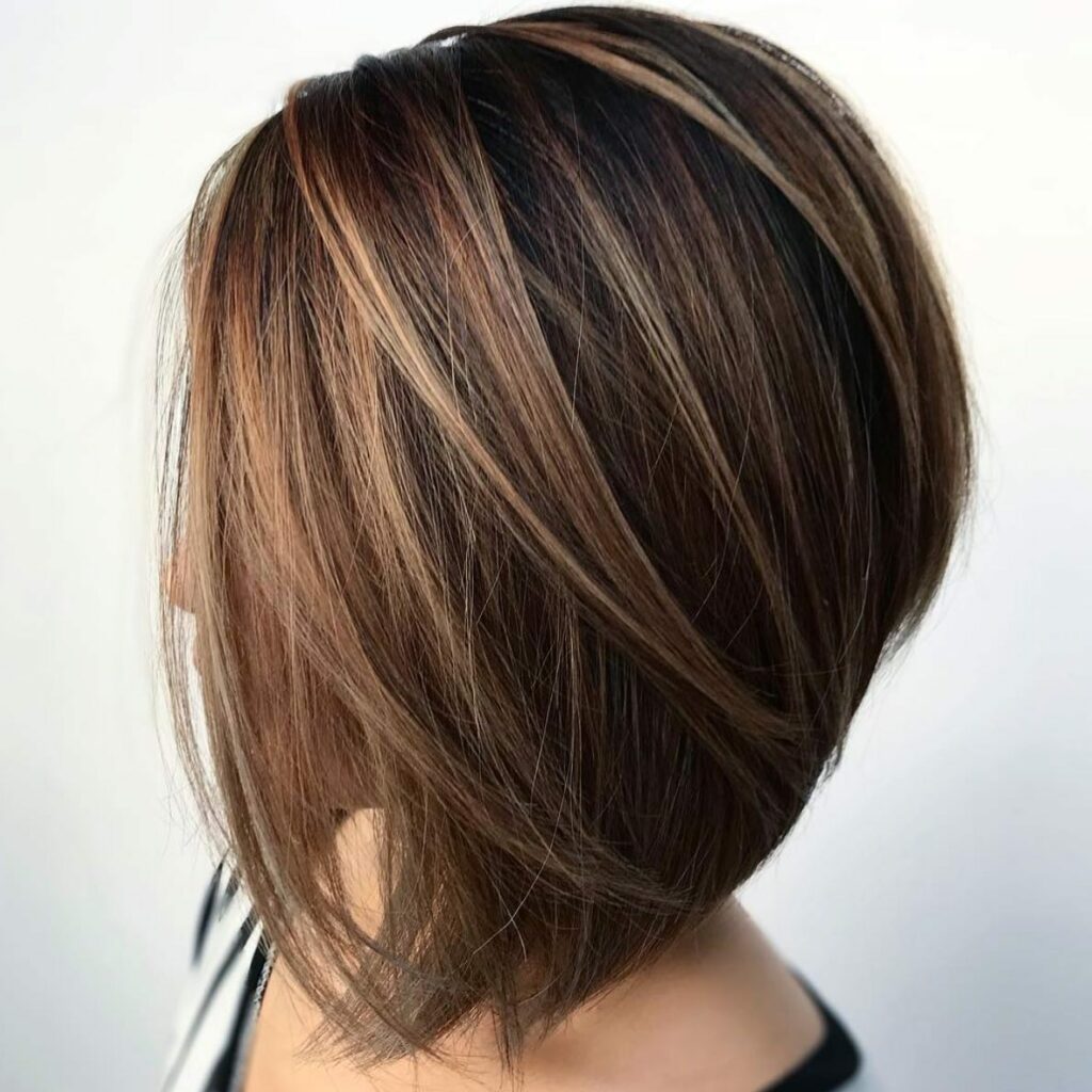 25 Short Layered Haircut Ideas to Revamp Your Look in 2024 12 Angled Lob