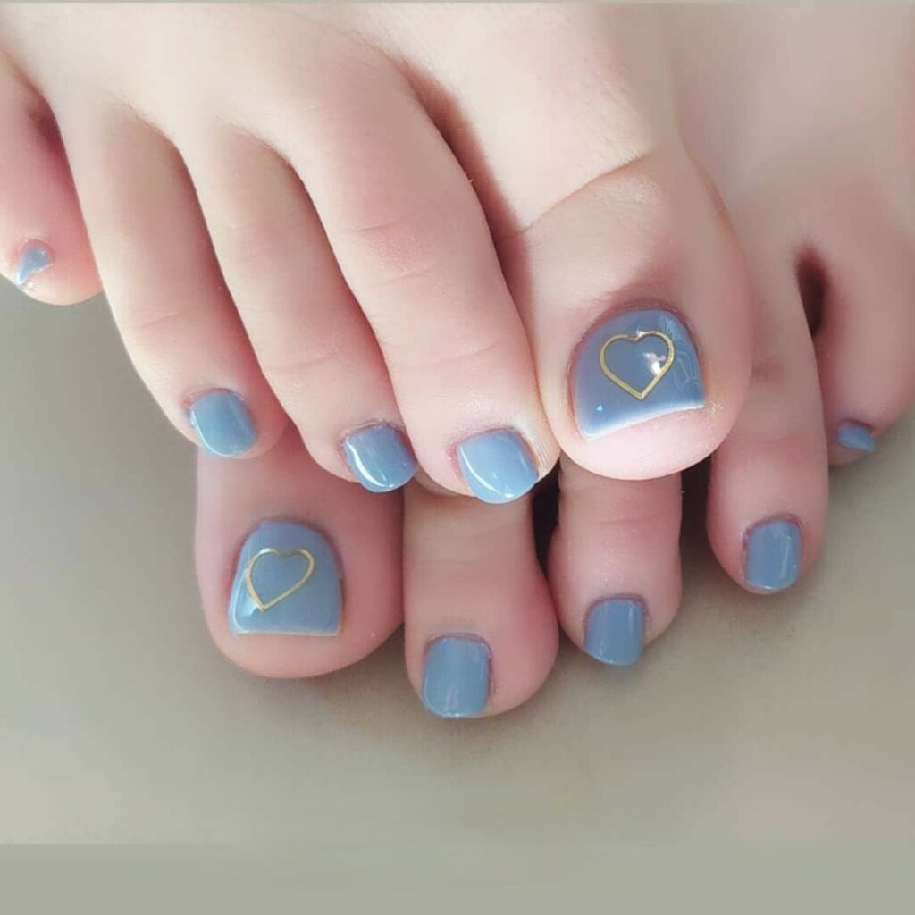 27 Latest Blue Pedicure Designs To Try In 2024! 35 Fall In Love With Blue Hearts