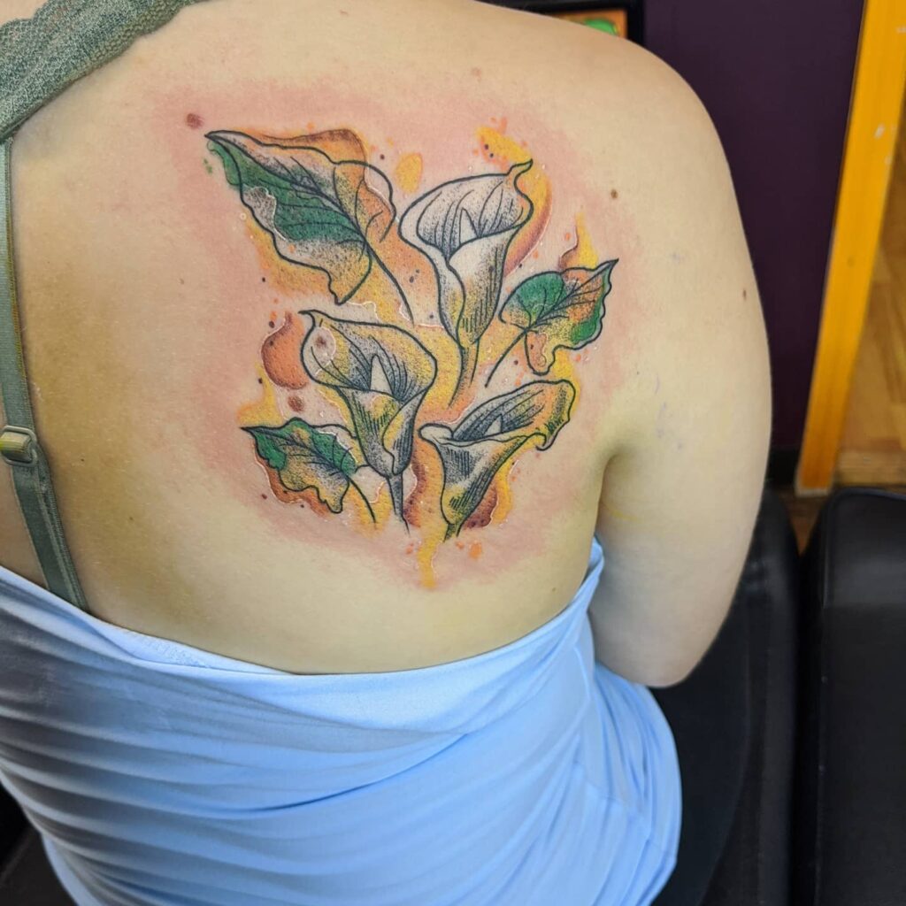 Beautiful Calla Lily Tattoo Ideas with Meanings Updated For 2024 30 Bold Calla Lily Tattoo Design