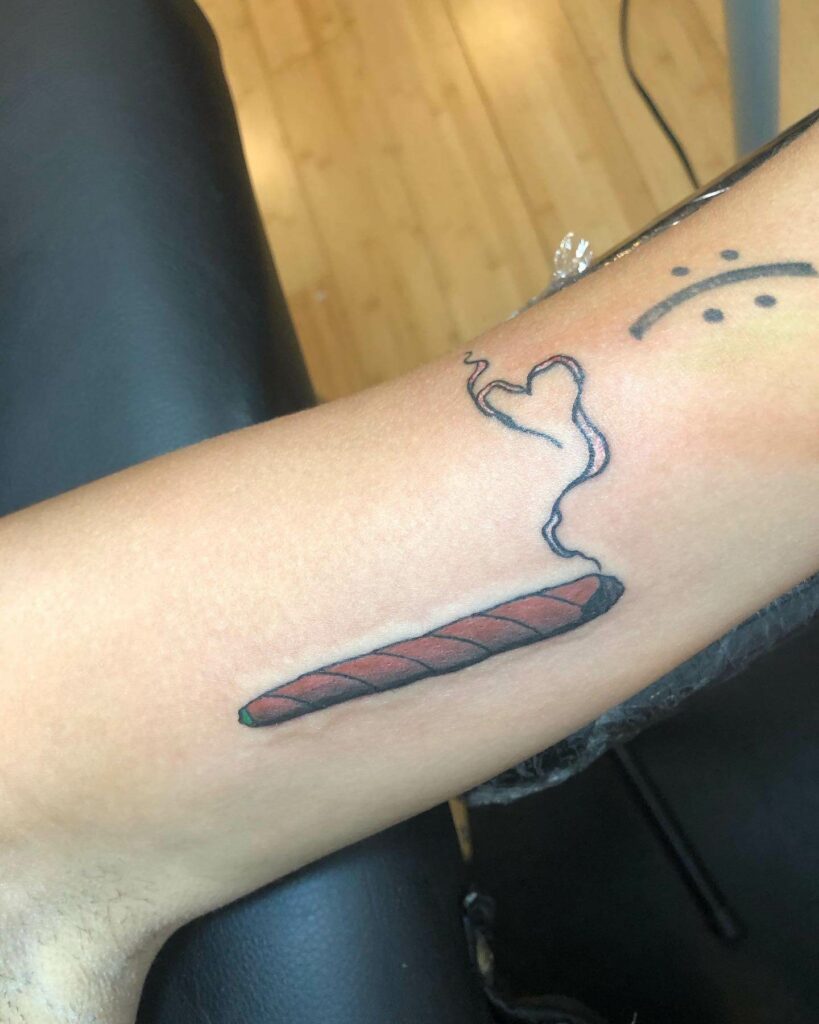 11+ Blunt Tattoo That Will Blow Your Mind! 10 Blunt Tattoo