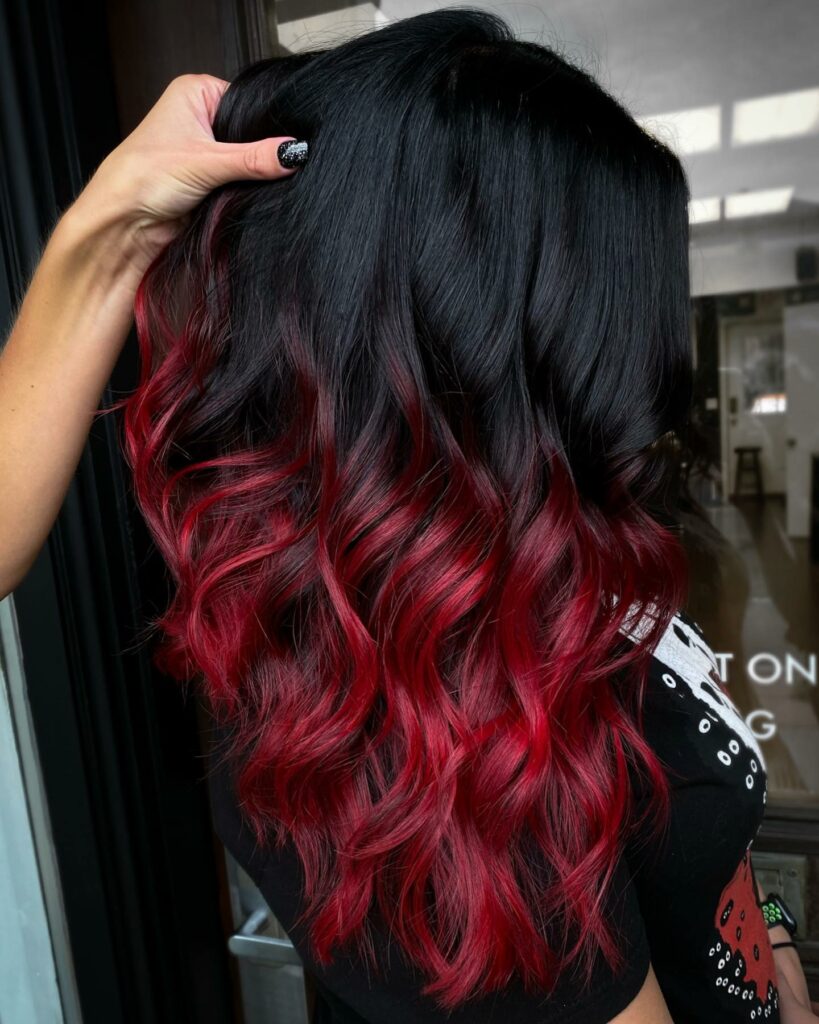 35 Reddish Brown Hair Color Ideas to Try in 2024 35 Black to Red Ombre