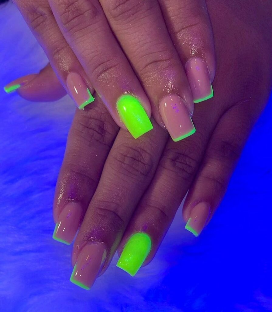 20 Latest Bubble Bath Nail Designs To Try In 2024! 28 Glow-In-The-Dark Bubble Bath Nails