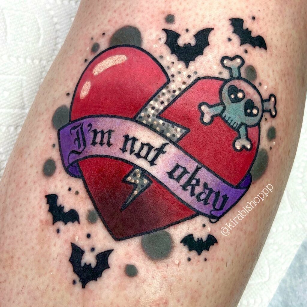10+ BEAUTIFUL BROKEN HEART TATTOOS YOU NEED TO SEE! 10 Broken Heart Tattoo