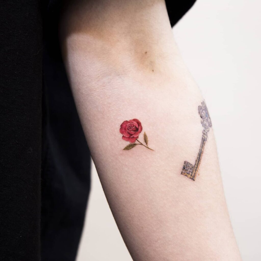 13+ Big Rose Tattoo Ideas That Will Blow Your Mind! 21 Rose Tattoo Design On Arm