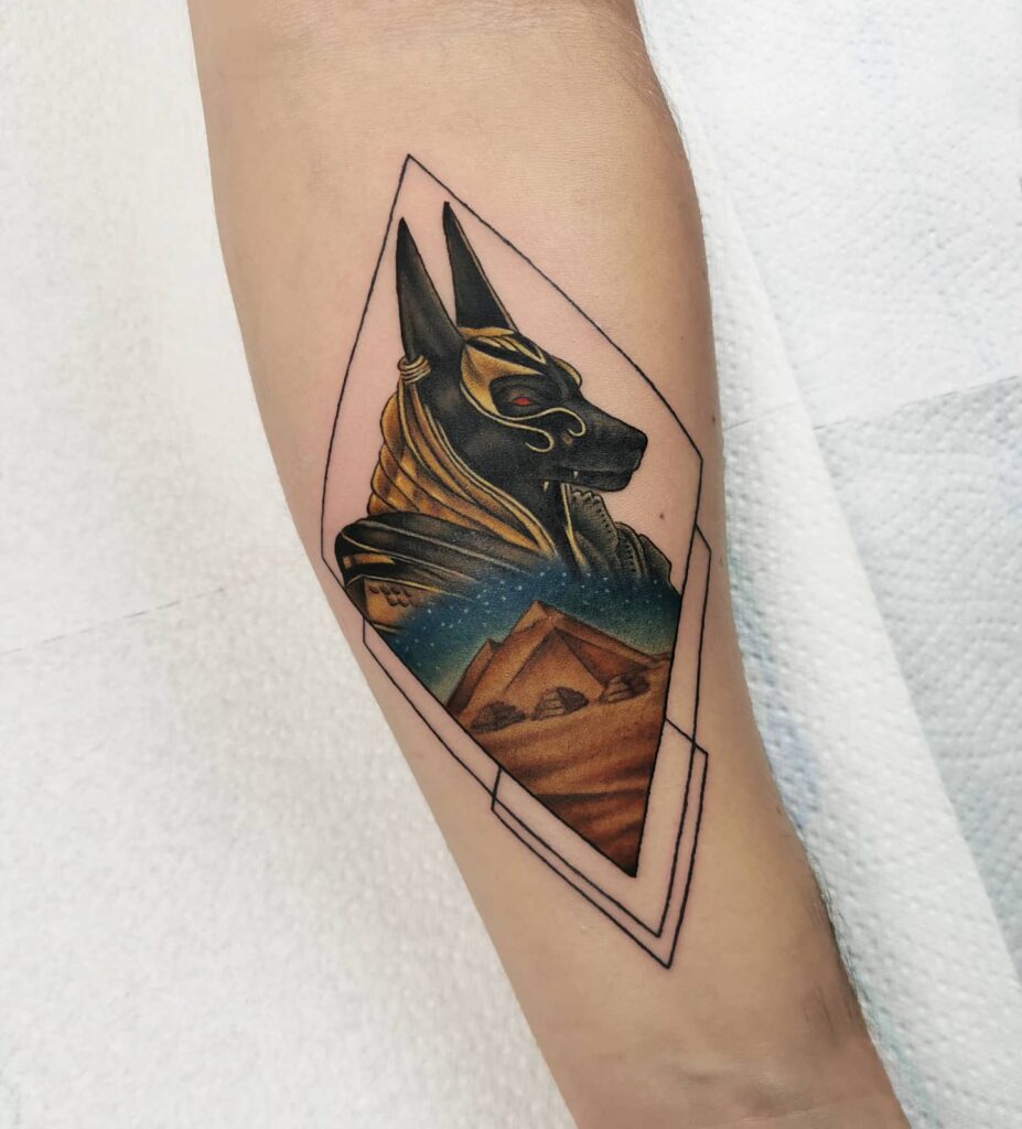 EGYPTIAN TATTOO IDEAS THAT WE LOVE IN 2024 24 Pyramid Tattoos