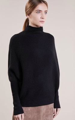 12 – top 15 cashmere sweaters Zalando Club Monaco Emma Jumper (Black) - £324.99 in darker shade