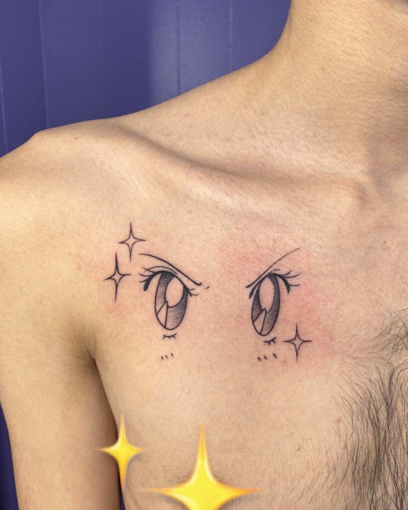 11+ Anime Eyes Tattoo Ideas That Will Blow Your Mind! 17 Sailor Moon Anime Eyes Tattoo