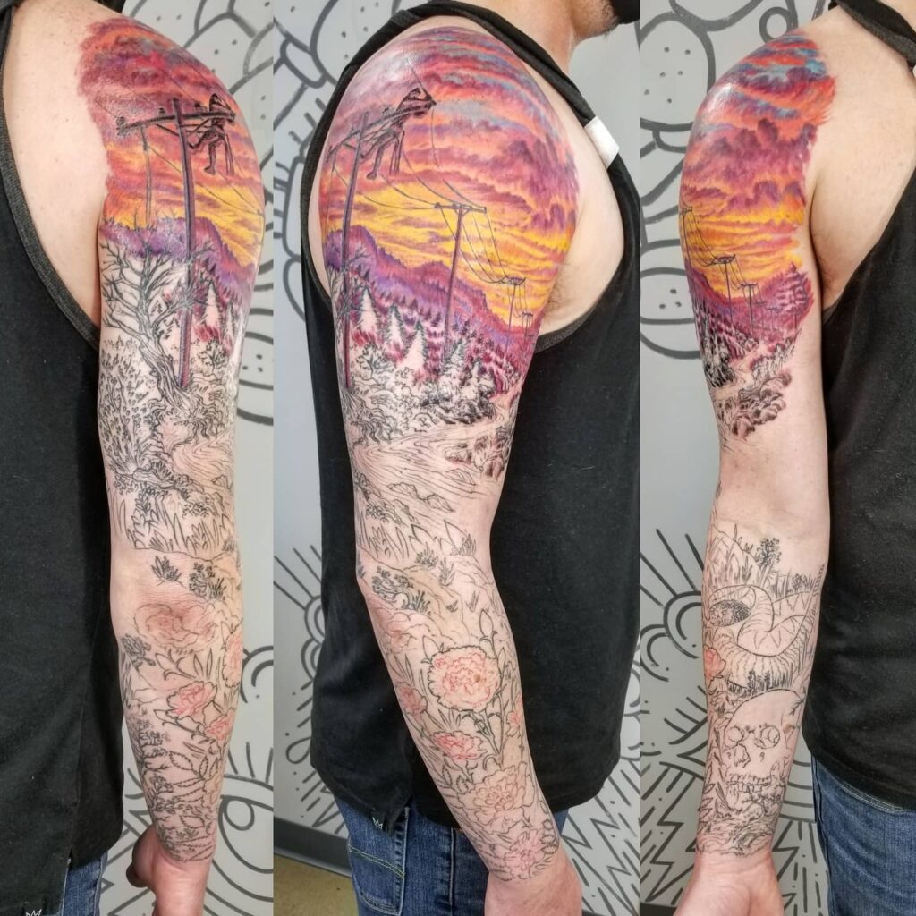 12+ Lineman Tattoo Ideas To Inspire You! 10 Lineman Tattoo