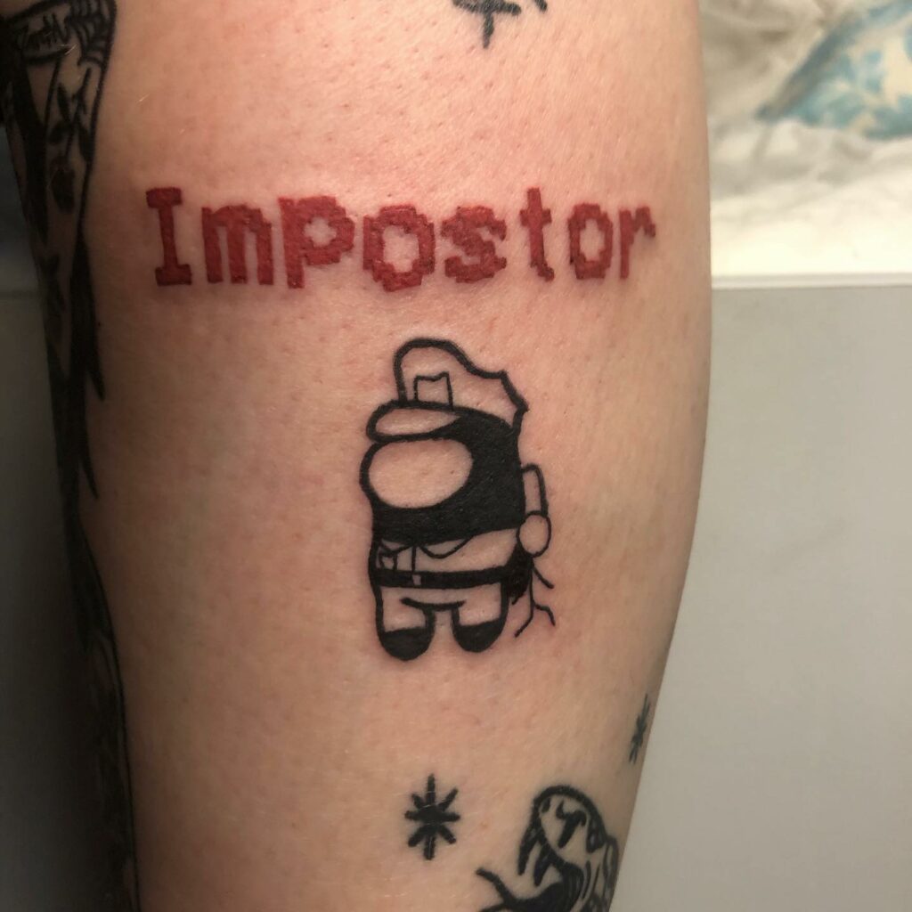 11+ Among Us Tattoo Ideas That Will Blow Your Mind! 10 Best Among Us Tattoo