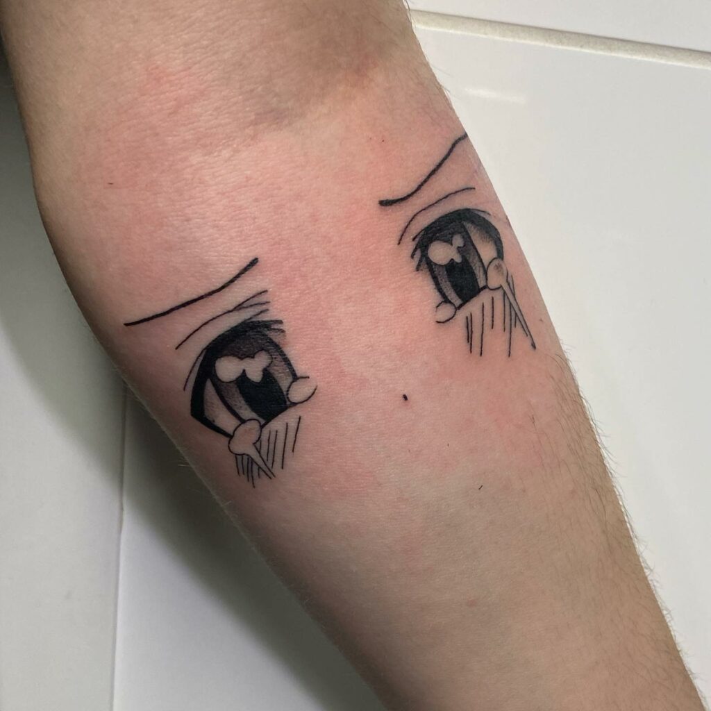 11+ Anime Eyes Tattoo Ideas That Will Blow Your Mind! 10 Anime Eyes Tattoo