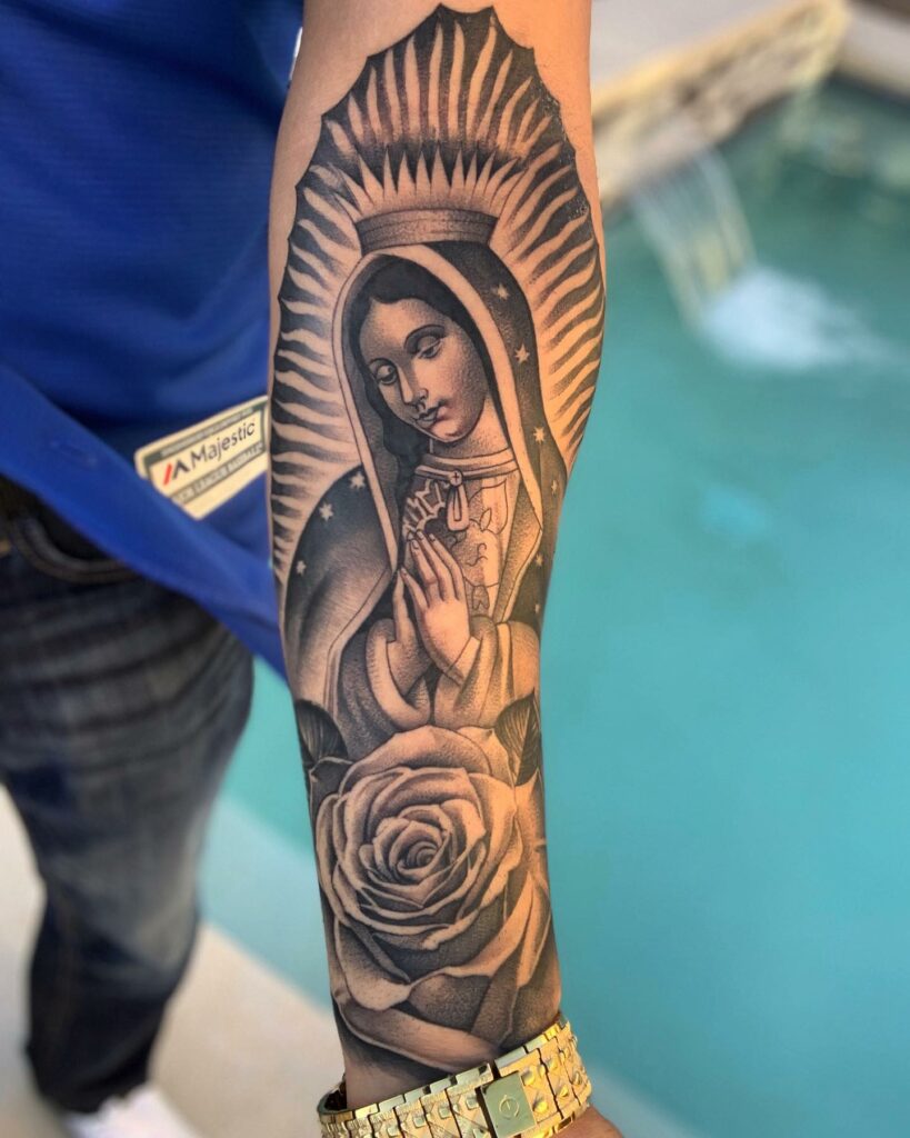 Amazing Virgen De Guadalupe Tattoo Designs To Inspire You In 2024 10 Virgen De Guadalupe Tattoo