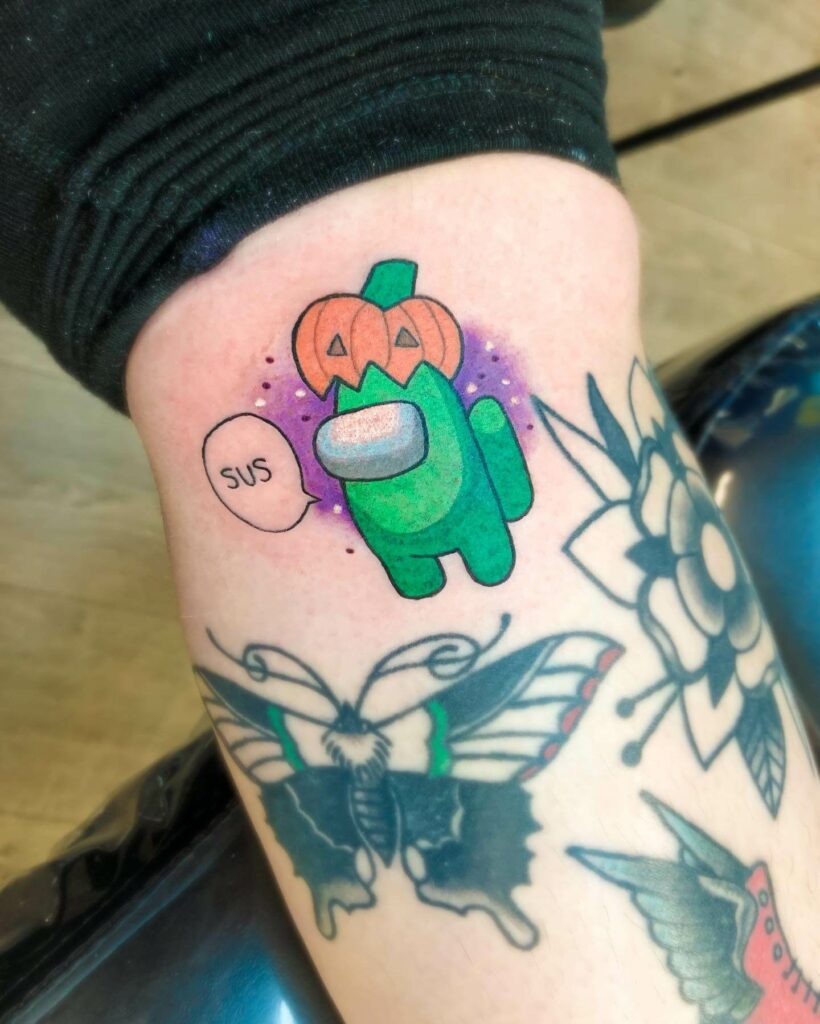 11+ Among Us Tattoo Ideas That Will Blow Your Mind! 17 The Among Us Toys Tattoo