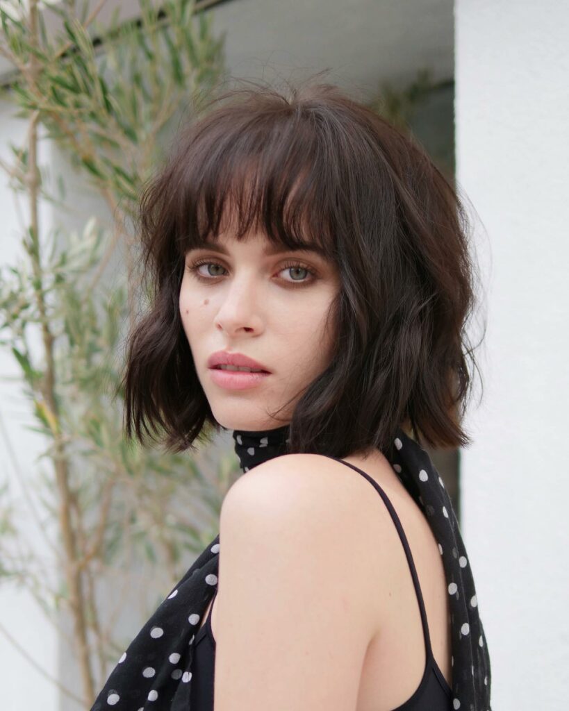 25 Short Layered Haircut Ideas to Revamp Your Look in 2024 22 Frenchie Fringe Bob