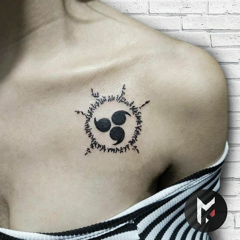 55 Spellbinding Sasuke Tattoo Designs in 2024 31 Chest Space for Curse Mark Intricacies