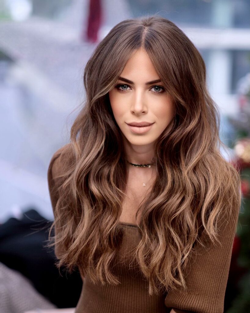 45 Wispy Long Curtain Bang Hairstyles to Try in 2024 10 Messy Curtain Bangs