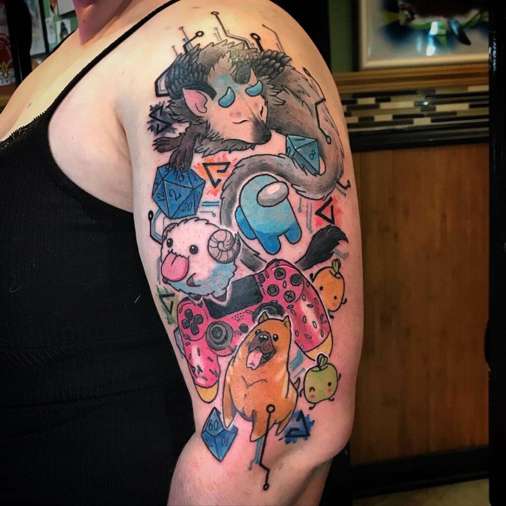 11+ Among Us Tattoo Ideas That Will Blow Your Mind! 12 Wolf Among Us Tattoo