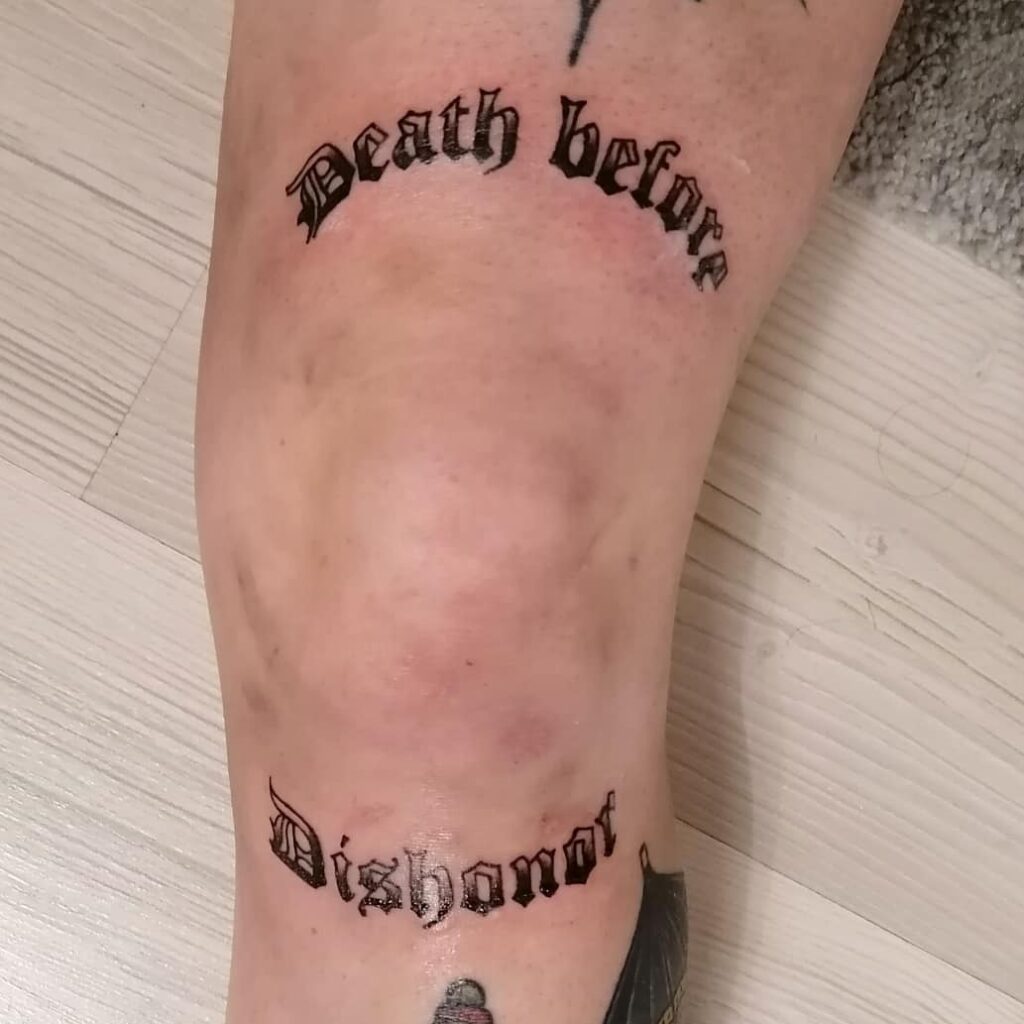 Death Before Dishonor Tattoo Designs You Need to See in 2024 18 Death Before Dishonor Tattoo