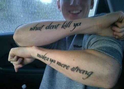 11+ Stronger Tattoo Ideas That Will Blow Your Mind! 10 Stronger Tattoo