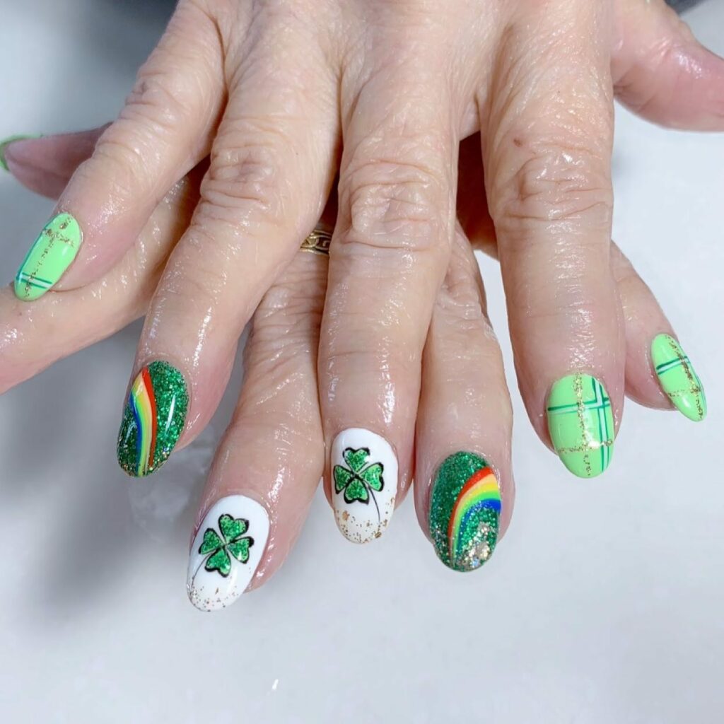 35 Latest St Patrick's Day Nail Designs To Try In 2024! 37 St. Patrick's Day Nails With Green Accents