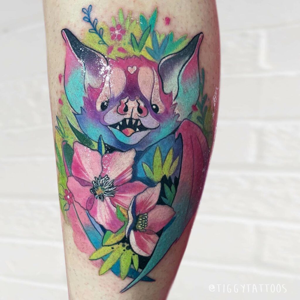 11+ Wildlife Tattoo Sleeve Ideas That Will Blow Your Mind! 14 Pastel Wildlife Tattoo Sleeve