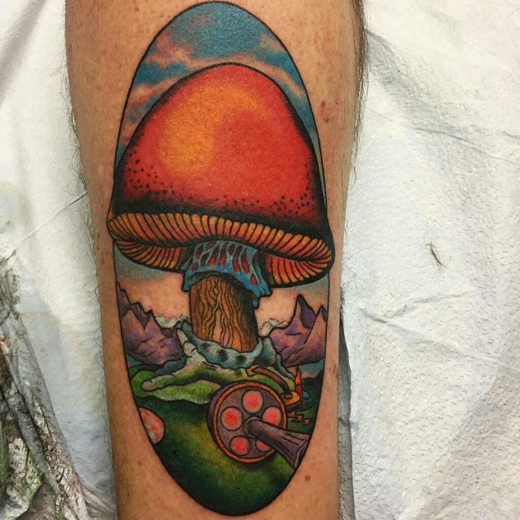 Mesmerizing Mushroom Tattoo Ideas + Meanings for 2024 20 Allman Brothers Mushroom Tattoo