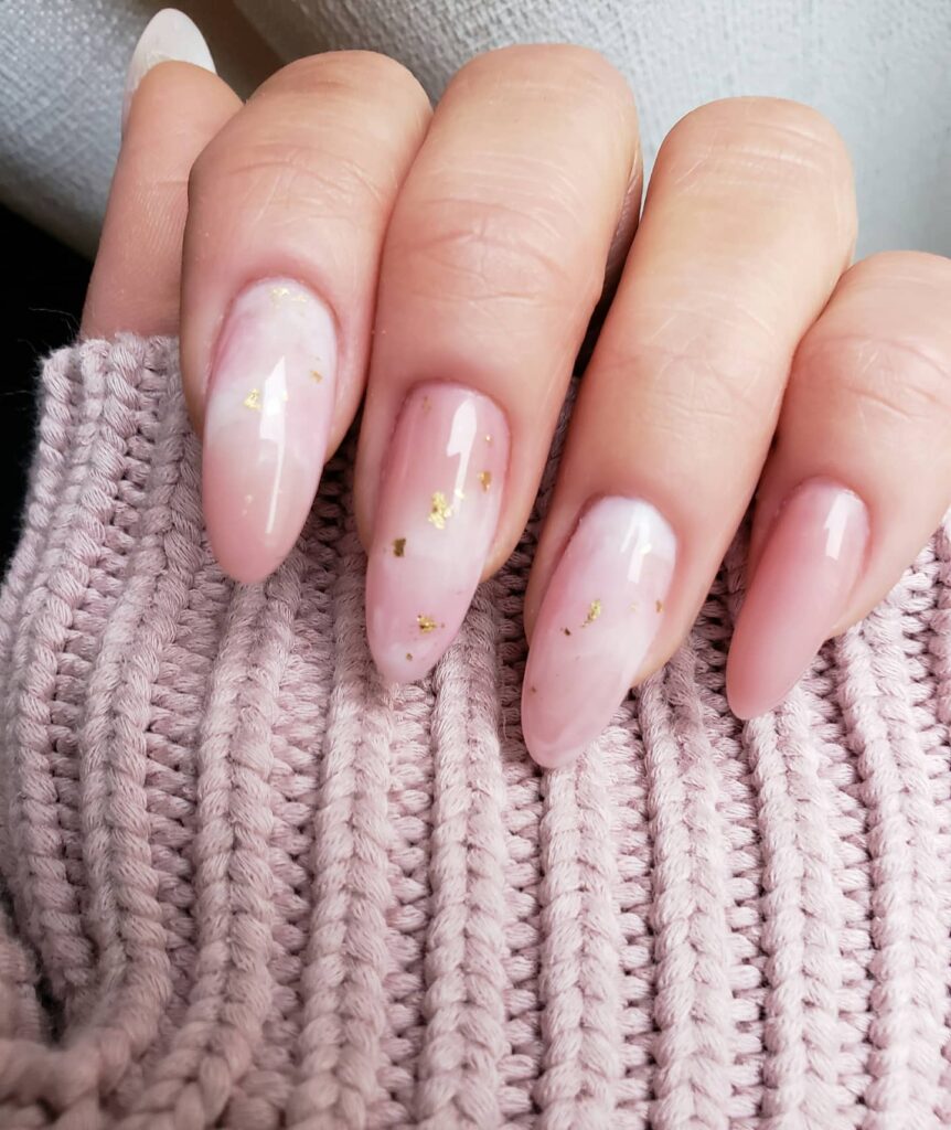 Discover 35 Pink Marble Nail Designs of 2024 11 Soft Pink