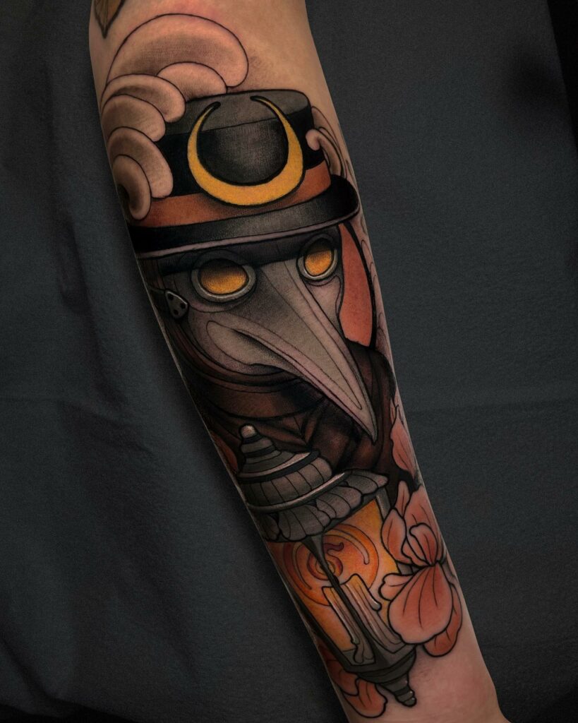 10 AMAZING PLAGUE DOCTOR TATTOO DESIGNS IN 2024 12 Plague Doctor Tattoo
