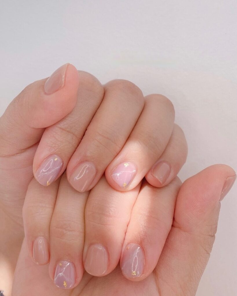 Discover 35 Pink Marble Nail Designs of 2024 36 Short Nails
