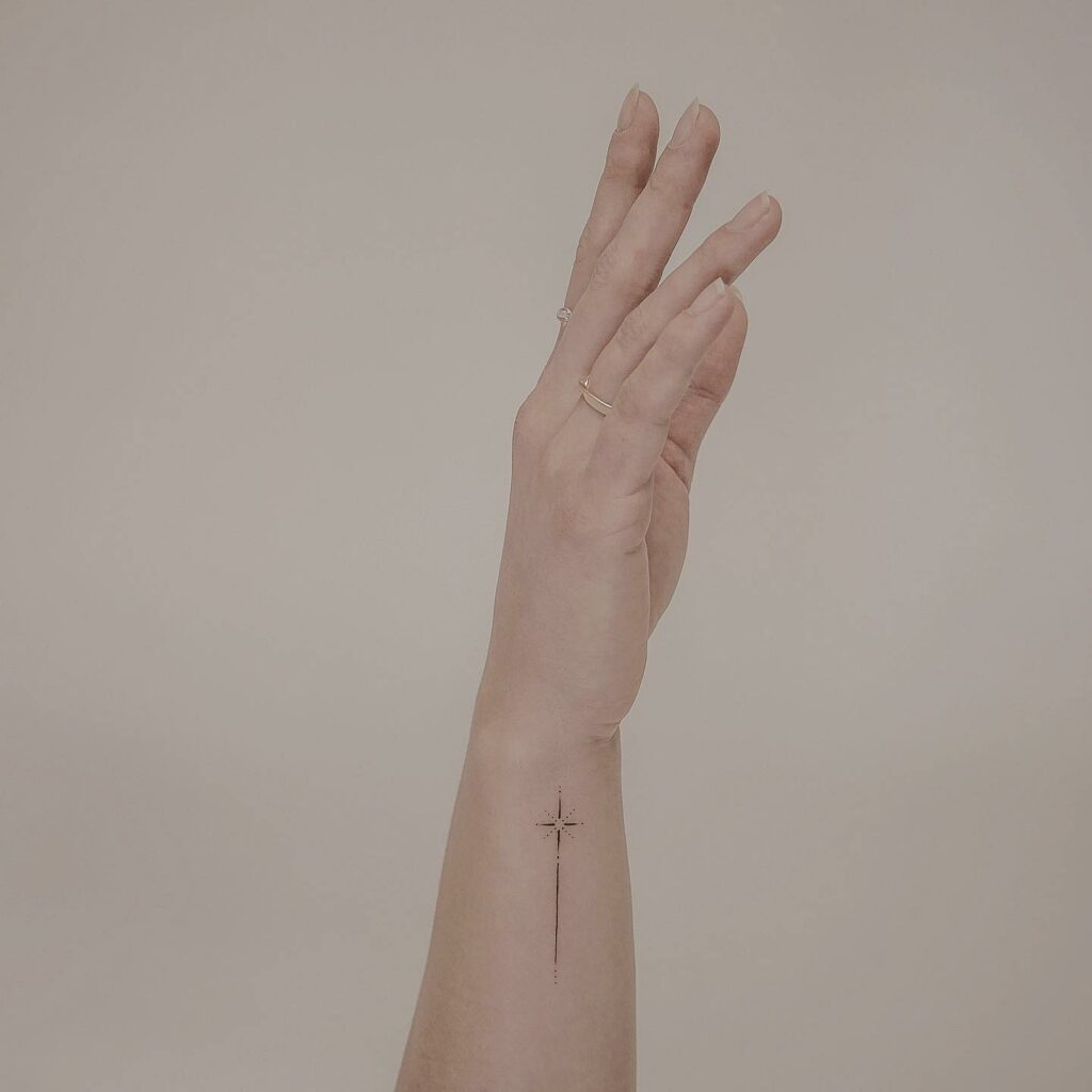 Amazing Pyramid Tattoo Designs + Their Meanings - Updated For 2024 16 Shooting Star Tattoo