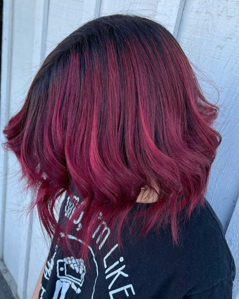 55 Bold Burgundy Dark Red Hair Ideas to Try in 2024 42 The Sophisticated Burgundy Wine
