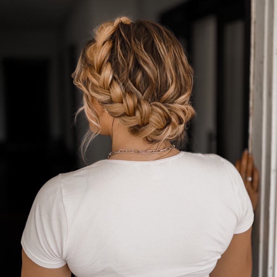 25 Natural Hairstyles Ideas to Embrace Your Authenticity in 2024 18 Crown Braid
