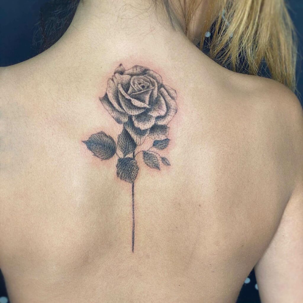 10+ Rose Spine Tattoo Ideas That Will Blow Your Mind! 19 Spine Tattoos For Women