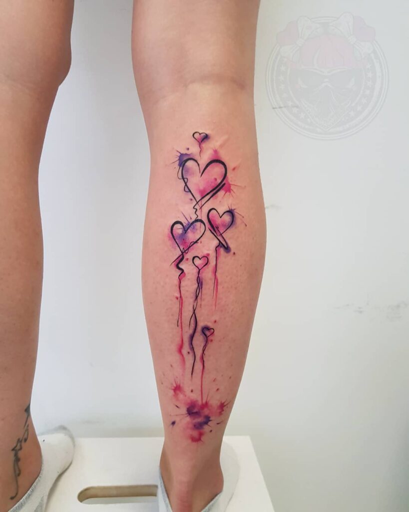 10+ BEAUTIFUL BROKEN HEART TATTOOS YOU NEED TO SEE! 17 Abstract heart tattoo