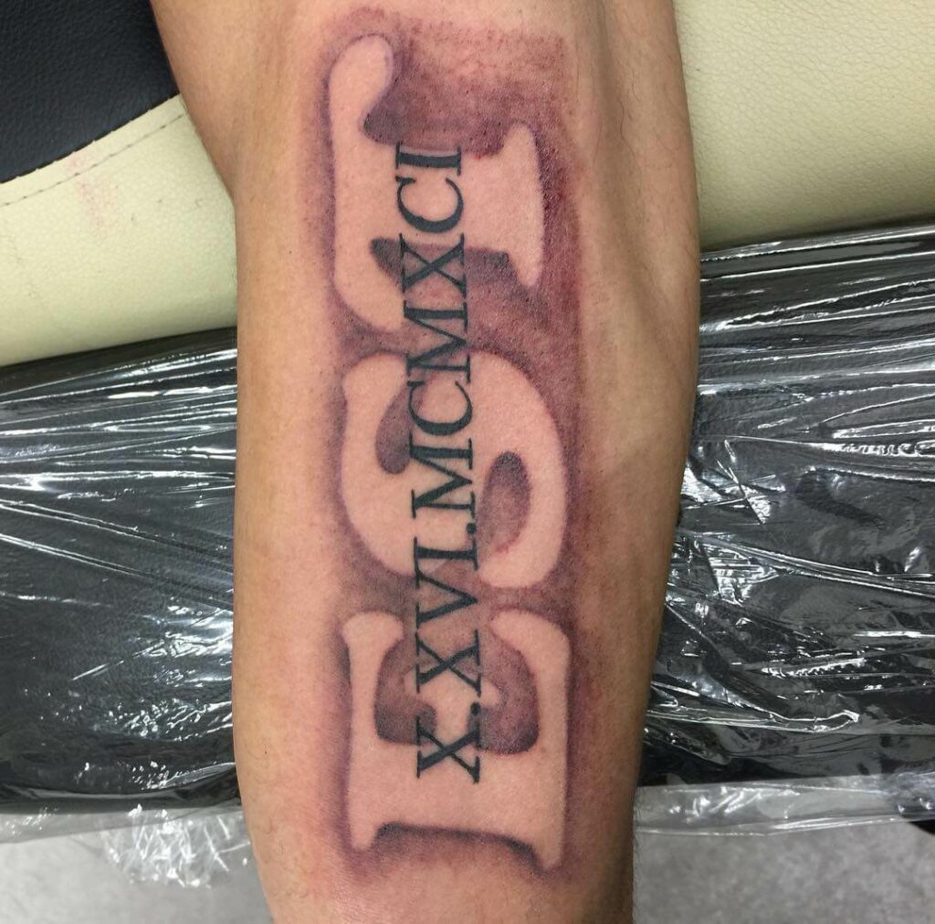 11+ Est 1997 Tattoo Ideas That Will Blow Your Mind! 19 1997 Est Tattoos In Roman Numerals