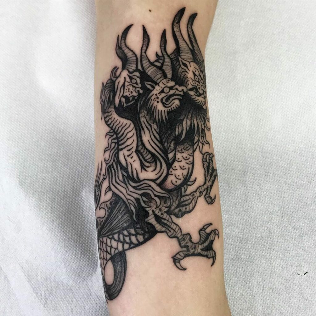 11+ Dark Age Tattoo Designs You Need To See! 114 dark age tattoo
