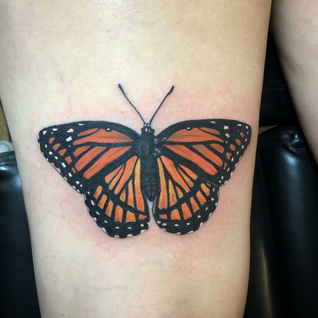 200 Monarch Butterfly Tattoo Ideas for 2024 147 monarch butterfly tattoo