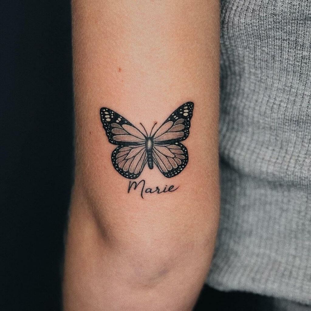 200 Monarch Butterfly Tattoo Ideas for 2024 157 monarch butterfly tattoo