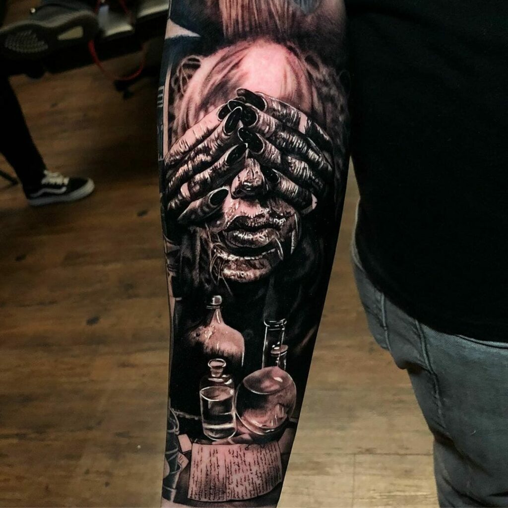 11+ Dark Age Tattoo Designs You Need To See! 178 dark age tattoo