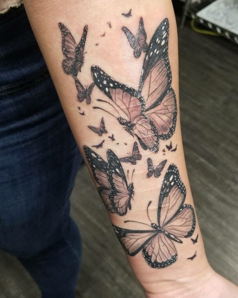 200 Monarch Butterfly Tattoo Ideas for 2024 179 monarch butterfly tattoo
