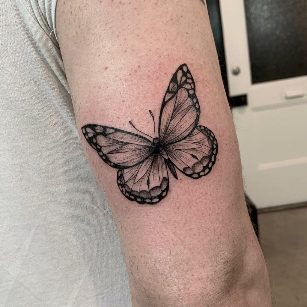 200 Monarch Butterfly Tattoo Ideas for 2024 180 monarch butterfly tattoo