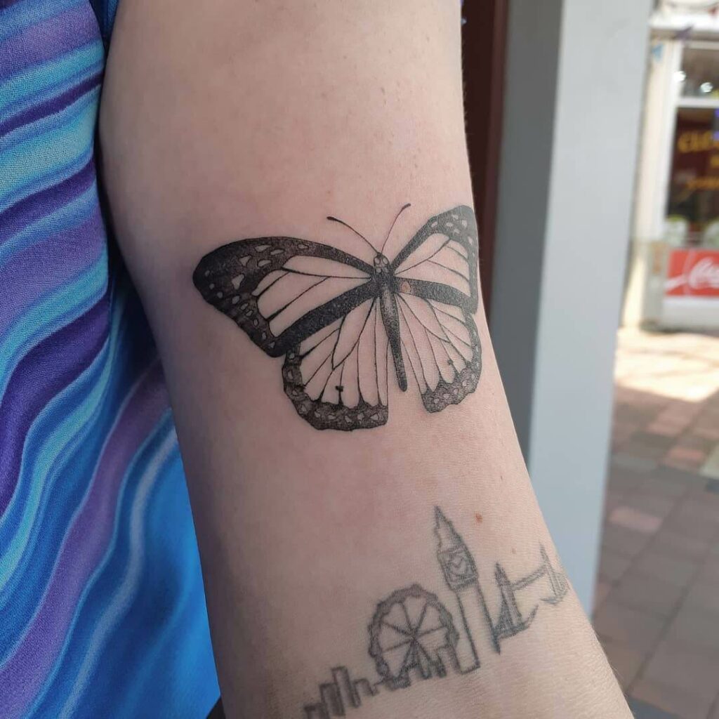 200 Monarch Butterfly Tattoo Ideas for 2024 184 monarch butterfly tattoo