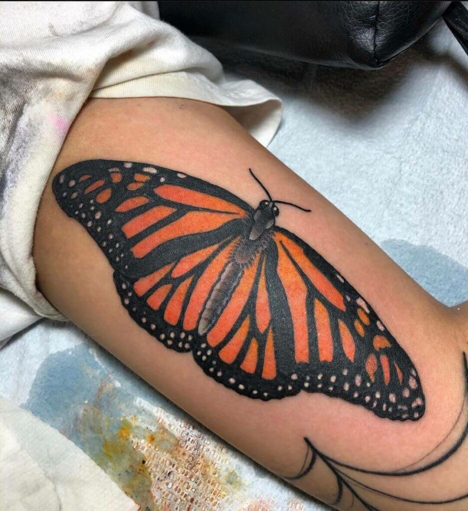 200 Monarch Butterfly Tattoo Ideas for 2024 185 monarch butterfly tattoo