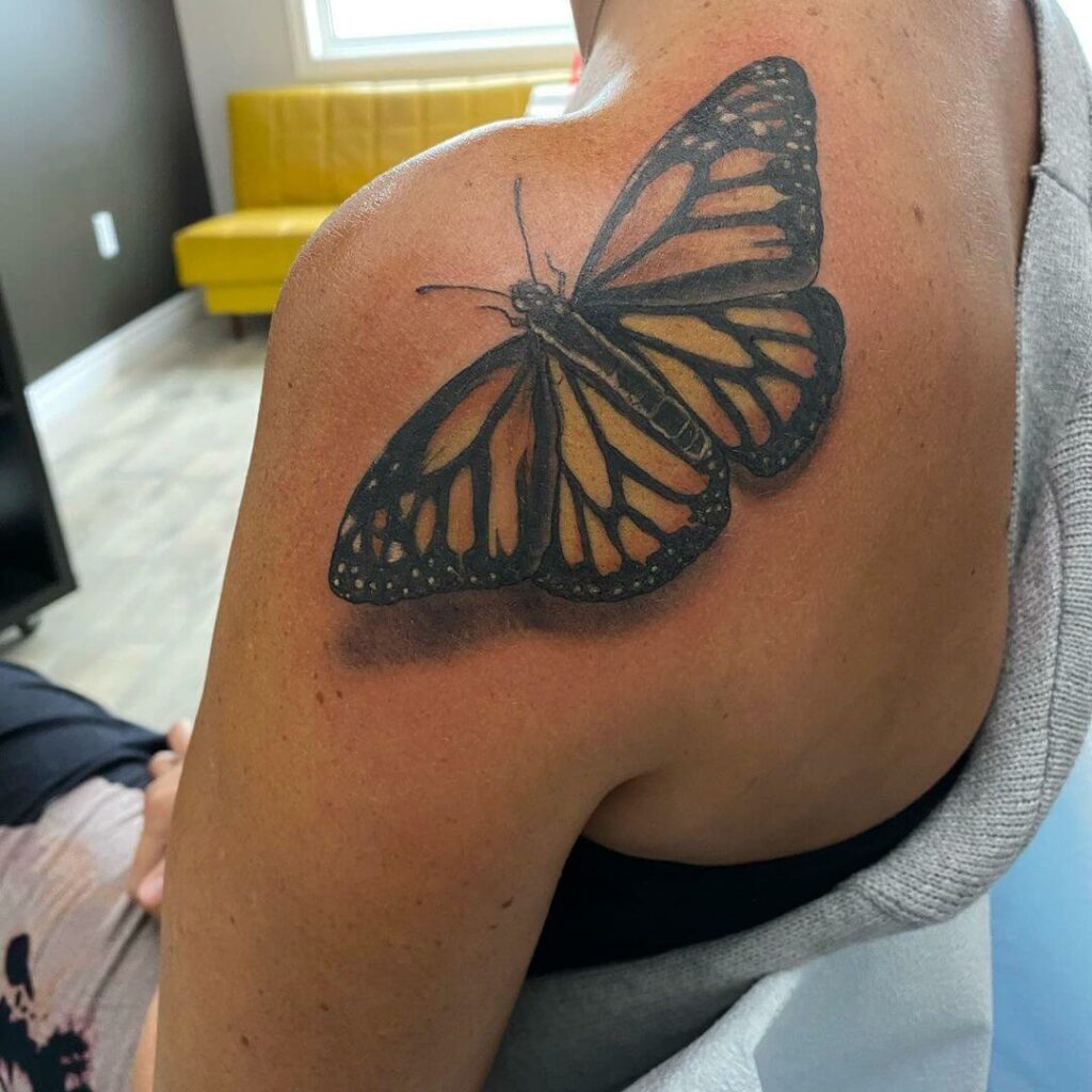 200 Monarch Butterfly Tattoo Ideas for 2024 215 monarch butterfly tattoo