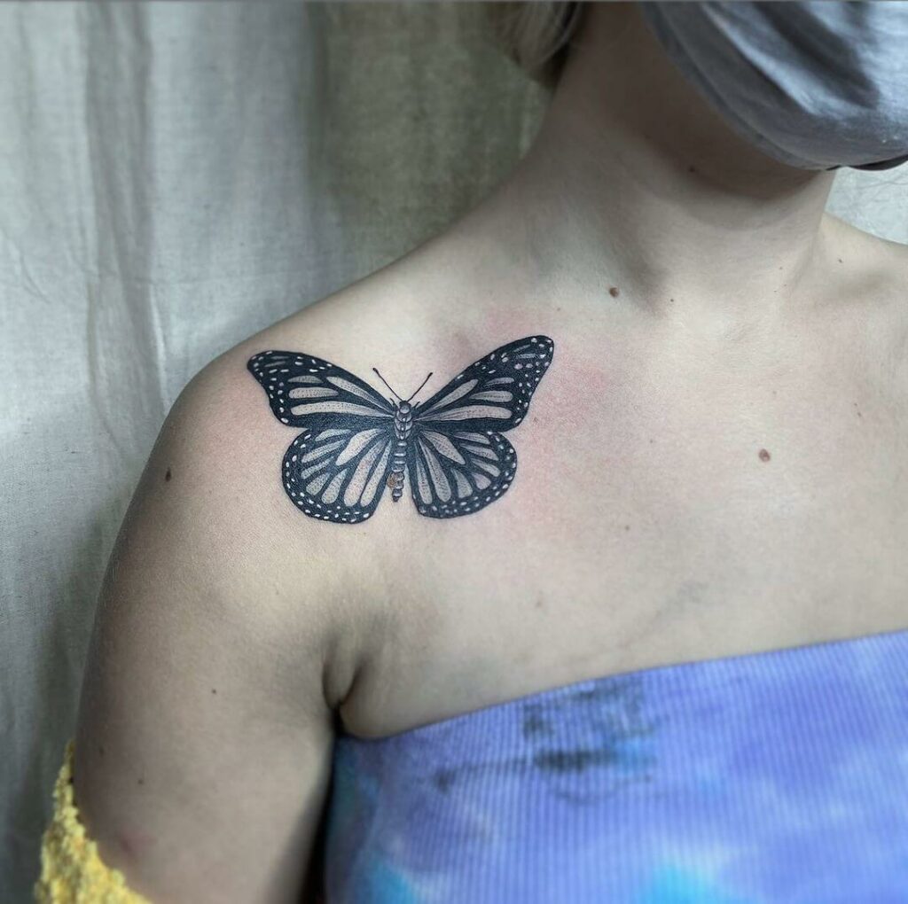 200 Monarch Butterfly Tattoo Ideas for 2024 220 monarch butterfly tattoo