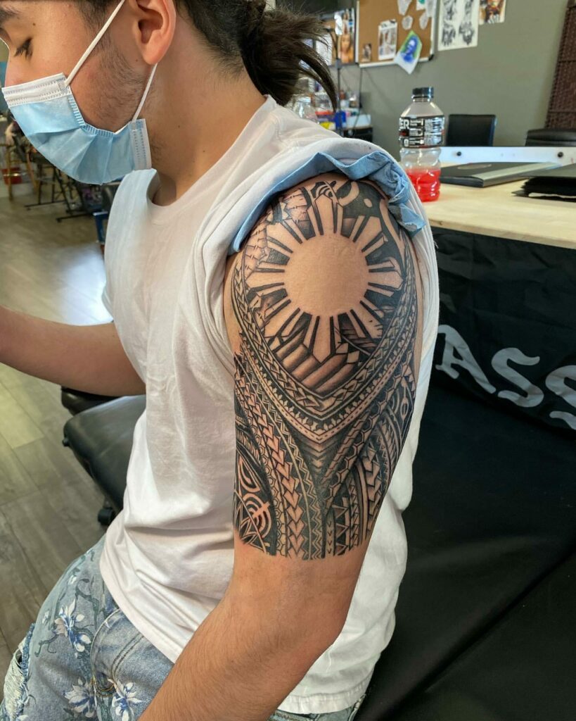 46 Filipino Tribal Tattoo Designs for 2024 26 Tattoo Filipino Sun