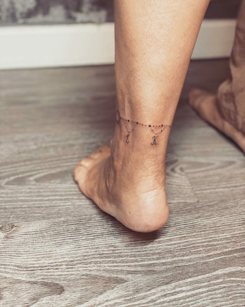 31 Latest Ankle Bracelet Tattoos To Inspire You In 2024! 37 Ankle Bracelet Tattoo