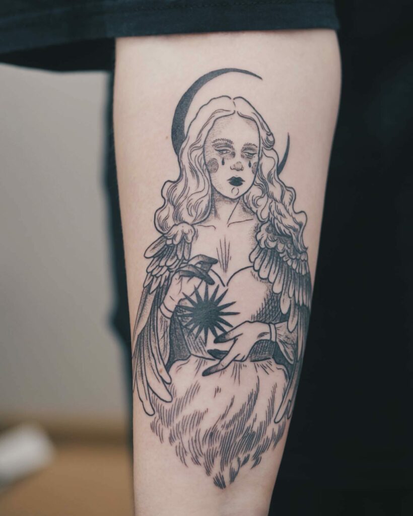 37+ Black Ink Tattoo Ideas That Will Blow Your Mind! 45 Black Ink Tattoo