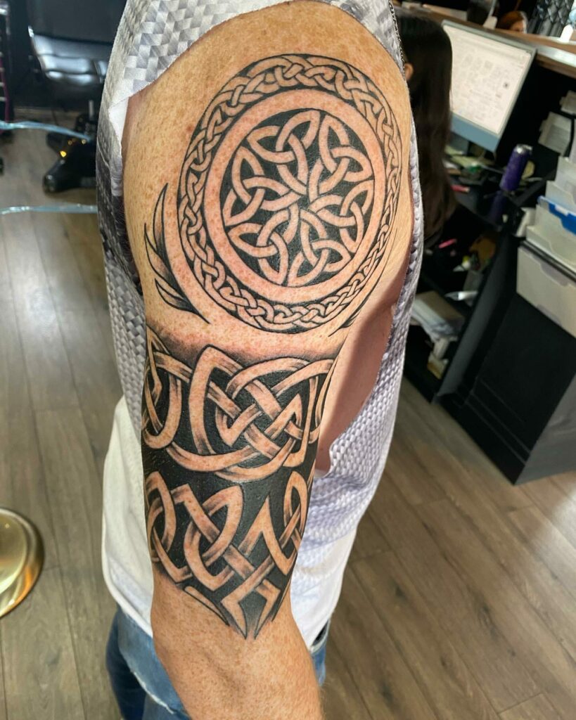46 Celtic Half-Sleeve Tattoo Ideas for 2024 40 Celtic Half Sleeve
