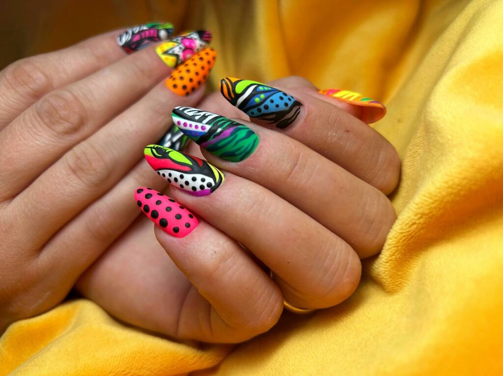 44 Latest Pop Art Nail Designs To Try In 2024! 28 Festive Pop Art Nails