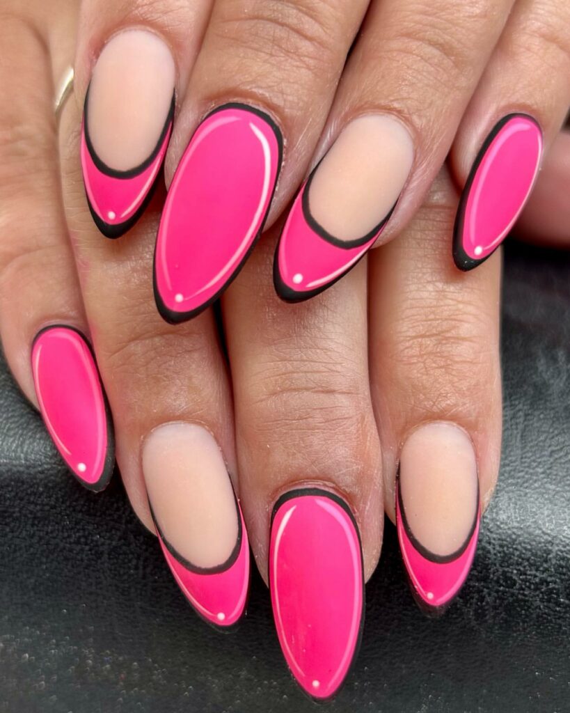 44 Latest Pop Art Nail Designs To Try In 2024! 29 Pink Pop Art Nail Extravaganza